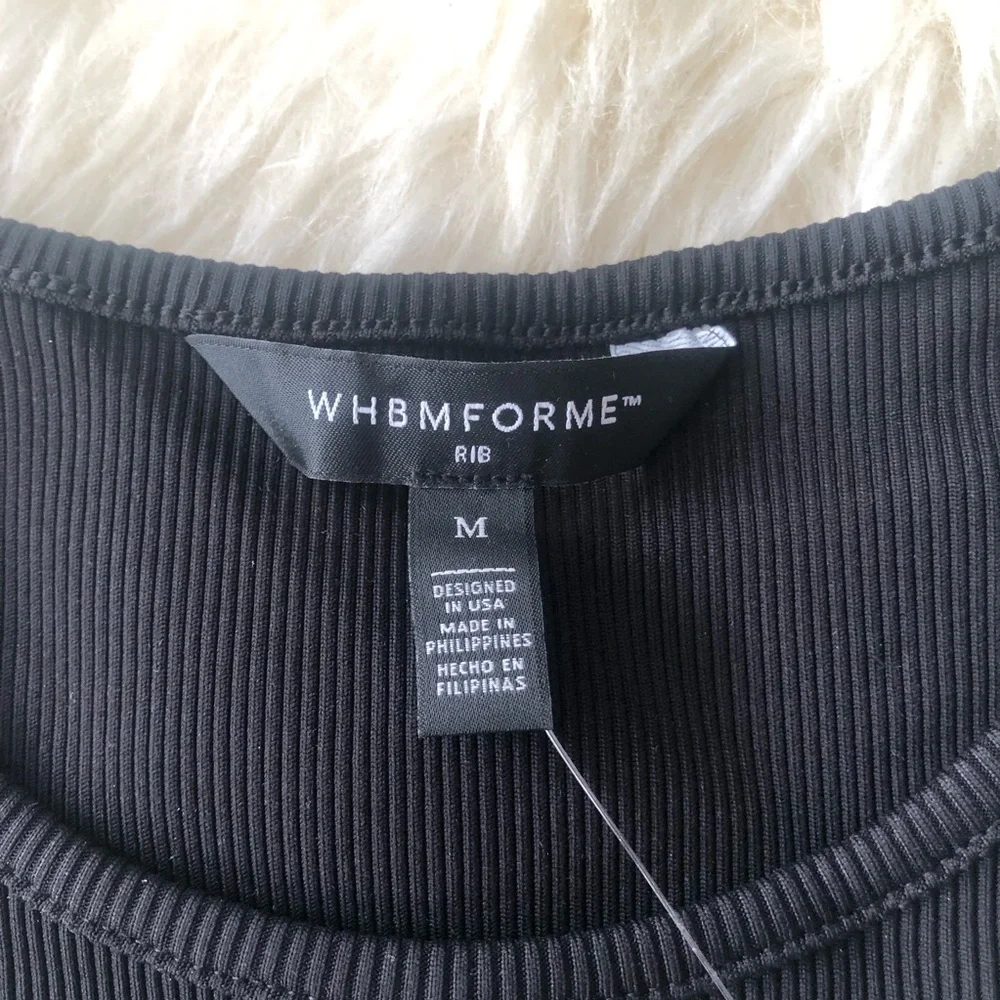 WHBM Ribbed Tank - Picture 3 of 4